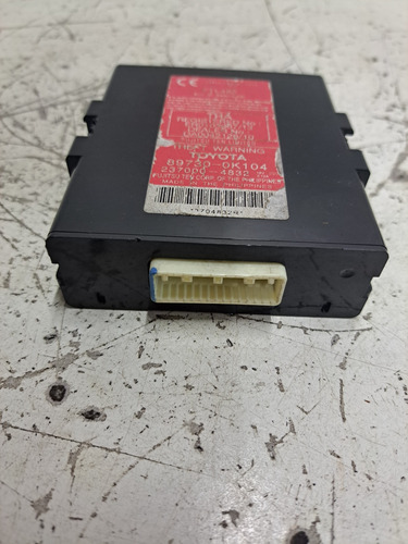Módulo Alarme Toyota Hilux 2012 A 2015