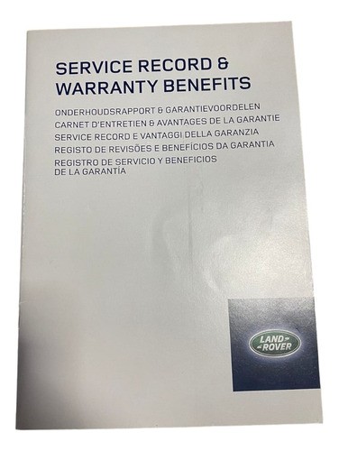 Manual Proprietário Land Rover Evoque 2012 2013 2014