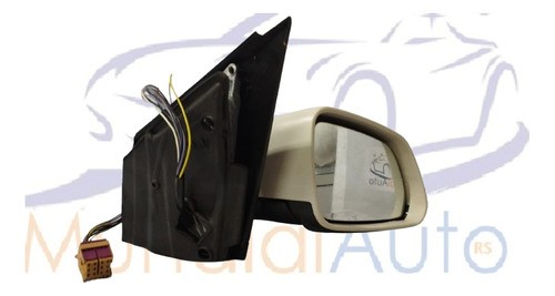 Retrovisor Eletrico Ld Polo  2008/..  C/ Pisco  17392