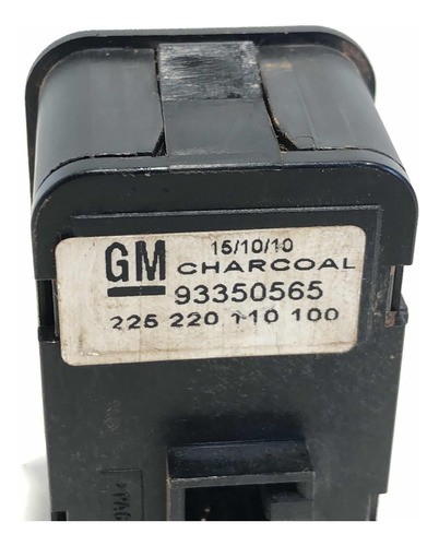 Botão Comando Vidros Elétricos Motorista Gm Corsa / Montana