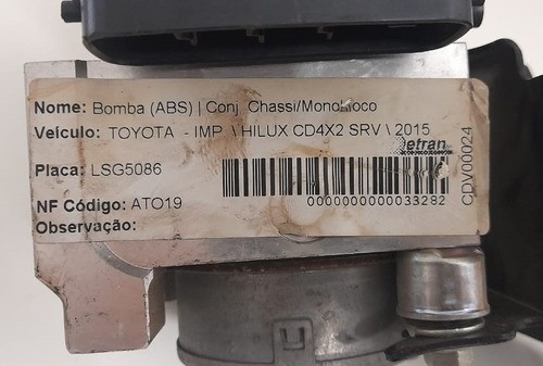 Módulo Abs Toyota Hilux - 13511019500