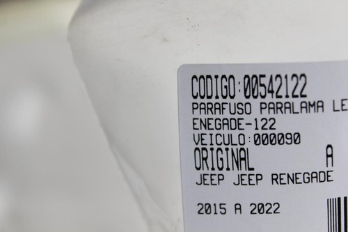 Parafuso Paralama Le Jg Jeep Renegade 15/22 (122)