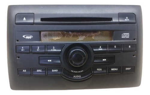 Rádio Mp3 Stilo Visteon 09 C/display Queimado100177228 Usado