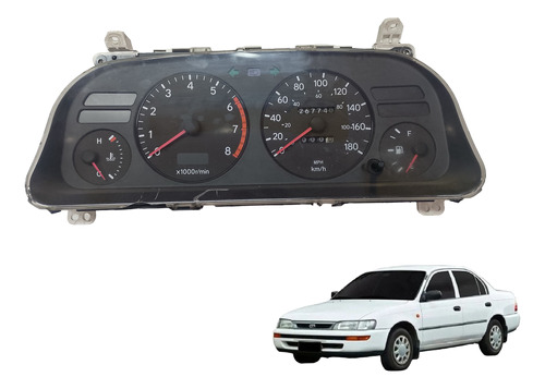 Painel Instrumentos Corolla 1993 1994 1995 1996 1997 Detalhe