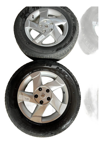 Jogo De Rodas Aro 16 Com Pneus Renault Duster 2012 A 2015