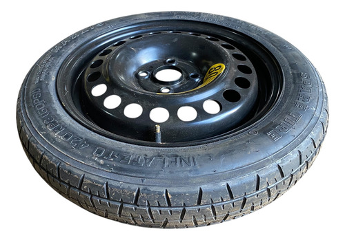 Roda Estepe Fino Hyundai Hb20 Aro 15 Com Pneu