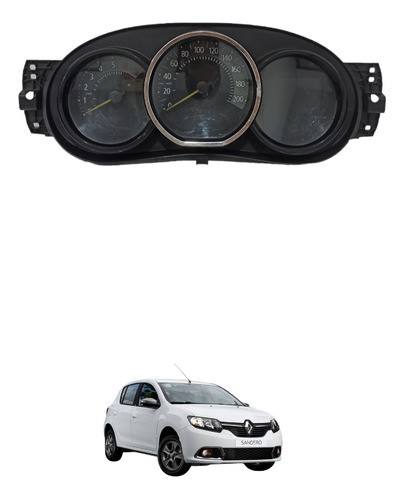 Painel Instrumento Renault Sandero Logan 1.0 16v 2012 Usado