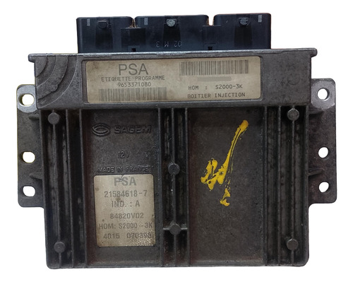 Módulo Injeção Peugeot 206 1.4 2004 2005 Gasolina 9644625680