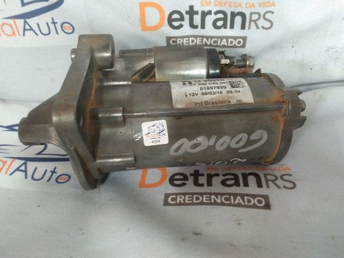 Motor Arranque Fiat Uno Strada 1.0 2014 15 16 17 18  4304