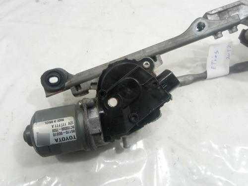 Motor Limpador Para-brisa Dianteiro Toyota Etios 2017