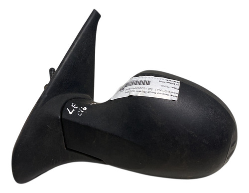Espelho Retrovisor Manual Renault Clio 13 A 16 Lado Esquerdo
