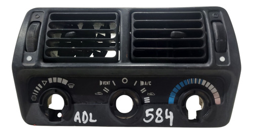 Moldura Central Com Difusores Ford Escort 1986 A 1992 (al)