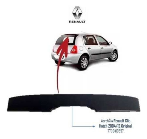 Aerofolio Renault Hatch Clio 2004 - Cod.7700410897