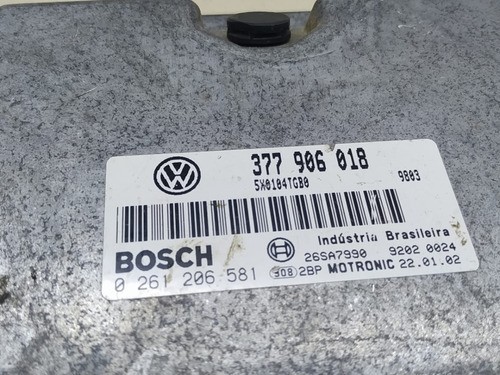 Módulo De Injeção Vw Gol Parati Não Formatado 377 906 018