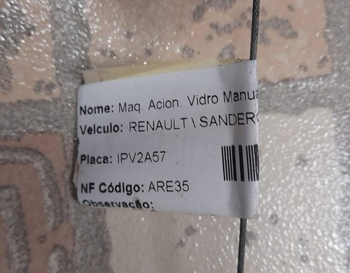 Máquina De Vidro Renault Sandero 1.6 2009 Traseira Direita