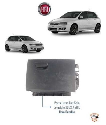 Porta Luvas Fiat Stilo 2003 2004 A 2010 Completo Detalhe