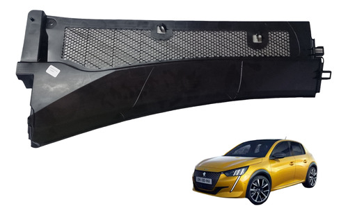 Grade Churrasqueira Grelha Peugeot 208 Lado Direito