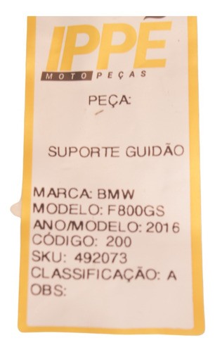 Suporte Guidão Bmw F800gs 2016 Bmw F 800 Gs 2016 Bmw F800gs