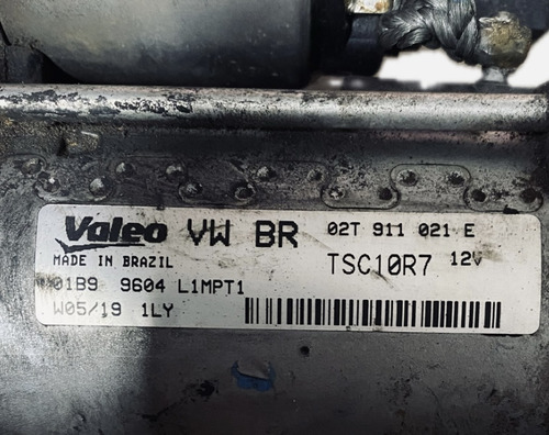 Motor Arranque Vw Saveiro Polo Virtus Tcross 02t911021e
