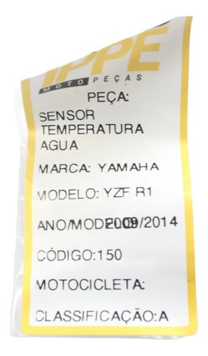 Sensor Temperatura Água Yamaha Yzf R1