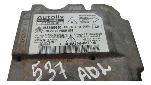 Módulo 9663469680 Citroen C4 Pallas 2.0 16v/ 2008 (al)