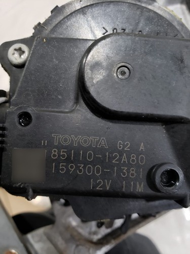 Motor Limpador Para-brisa Traseiro Toyota Corolla 2011 2012