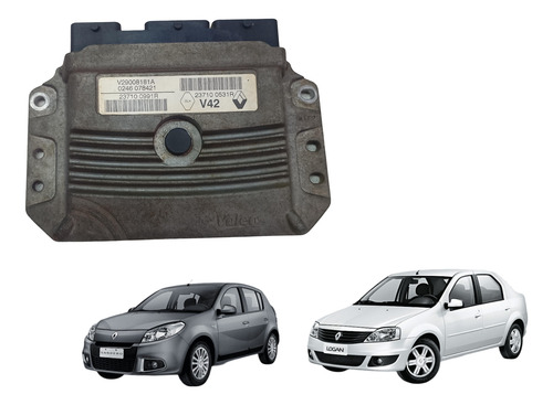 Módulo Injeção Sandero Logan 1.0 16v Flex 07 A 13 237100531r