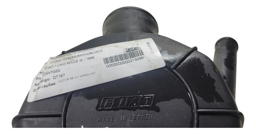Tampa Mufla Tbi Fiat Uno/ 1996 (al) Adl Cxa 459