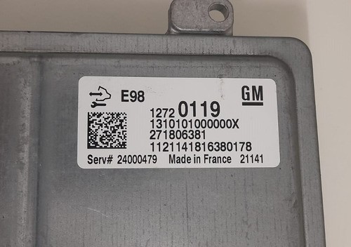 Módulo Injeção Gm S10 High Country 2022 - 12720119