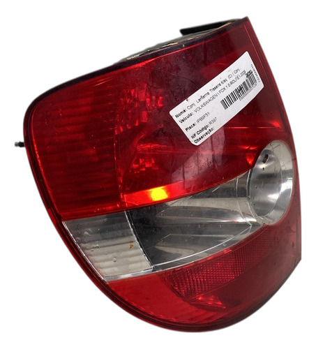 Lanterna Traseira Vw Fox Crossfox 04 Até 10 Lado Esquerdo