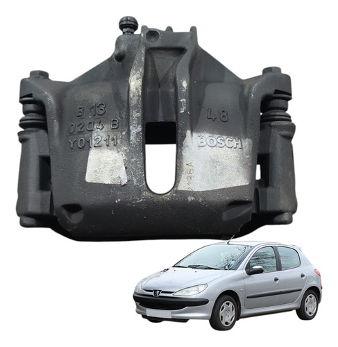 Pinça Freio 206 207 01 A 06 Dianteira Direita
