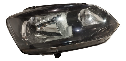 Farol Dianteiro Volkswagen Fox 2010 2014 Mascara Negra Ld