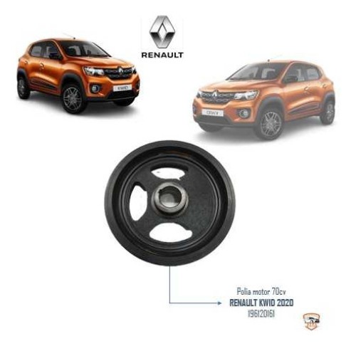 Polia Virabrequin Renault Kwid 2020 196120161