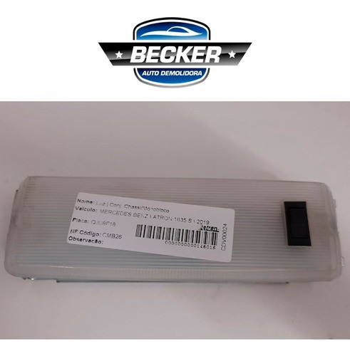 Luz Interna Mercedes-benz Atron 1635 S 2019 - 3311257301