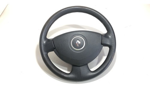 Volante Direção Original Completo Renault Clio Sem Airbag