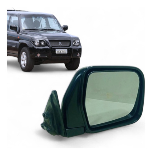 Espelho Retrovisor Direito Adaptação Para Mitsubishi Pajero