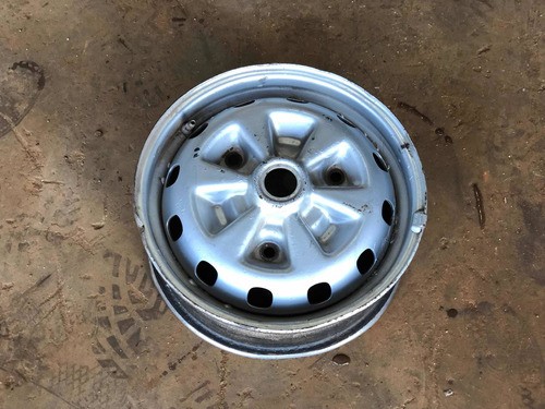 Roda De Ferro Avulsa Ford Corcel 2 / Del Rey / Pampa Aro 13