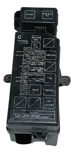 Moldura Caixa Fusivel Motor Toyota Hilux Sw4 1996 2004