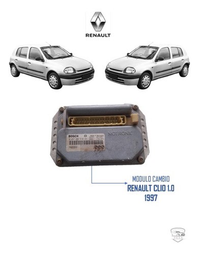 Módulo Central Injeção Renault Clio 1.6 8v 1997 1998 1999