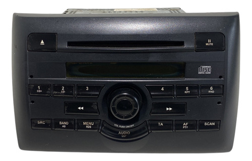 Rádio Cd Player Mp3 Fiat Stilo 03 Até 11 2fcf18c838db