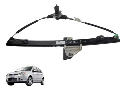 Máquina Vidro Dianteira Esquerda Ford Fiesta 2010 (al)