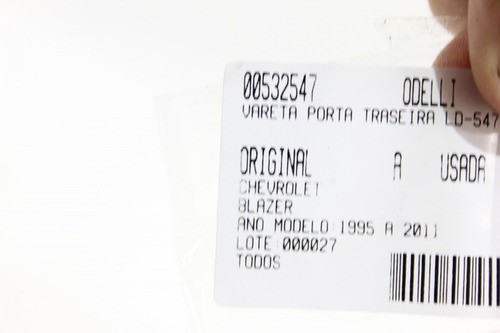 Vareta Porta Traseira Blazer 95/11 Ld Usado (547)