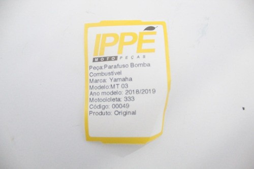 Parafuso Bomba Combustível Yamaha Mt 03 Mt03 (333)