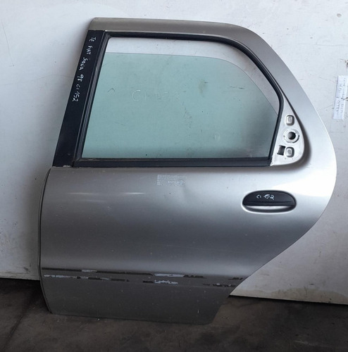 Porta Traseira Esquerda Fiat Siena 1998 A 2002 Com Detalhe