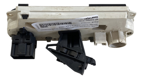 Comando Ar Ventilação Ar Quente Ford Fiesta 03 Até 13