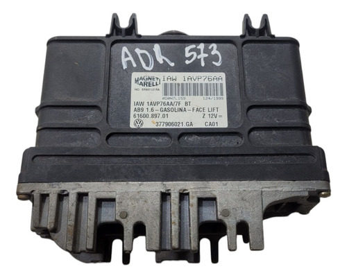 Módulo Injeção Vw Gol 1.6 12v Gasolina (al) 377906021ga