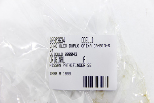 Cano Oléo Duplo Caixa Câmbio Nissan Pathifinder Se 1998-1999