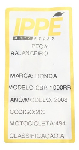 Balanceiro  Honda Cbr 1000 Rr (494)