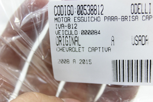 Motor Esguicho Para-brisa Captiva 08/15 Usado (812)