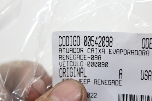 Atuador Caixa Evaporadora Jeep Renegade 15/22 Usado (098)